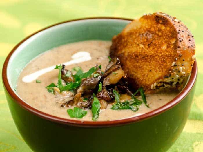 Really Wild Mushroom Soup: Two Fabulous Ways (Creamy Style)