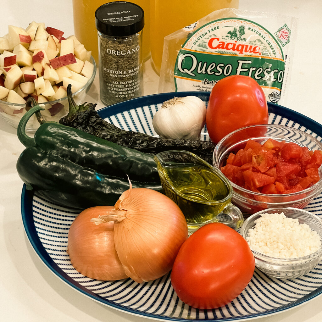 Caldo de Queso Ingredients