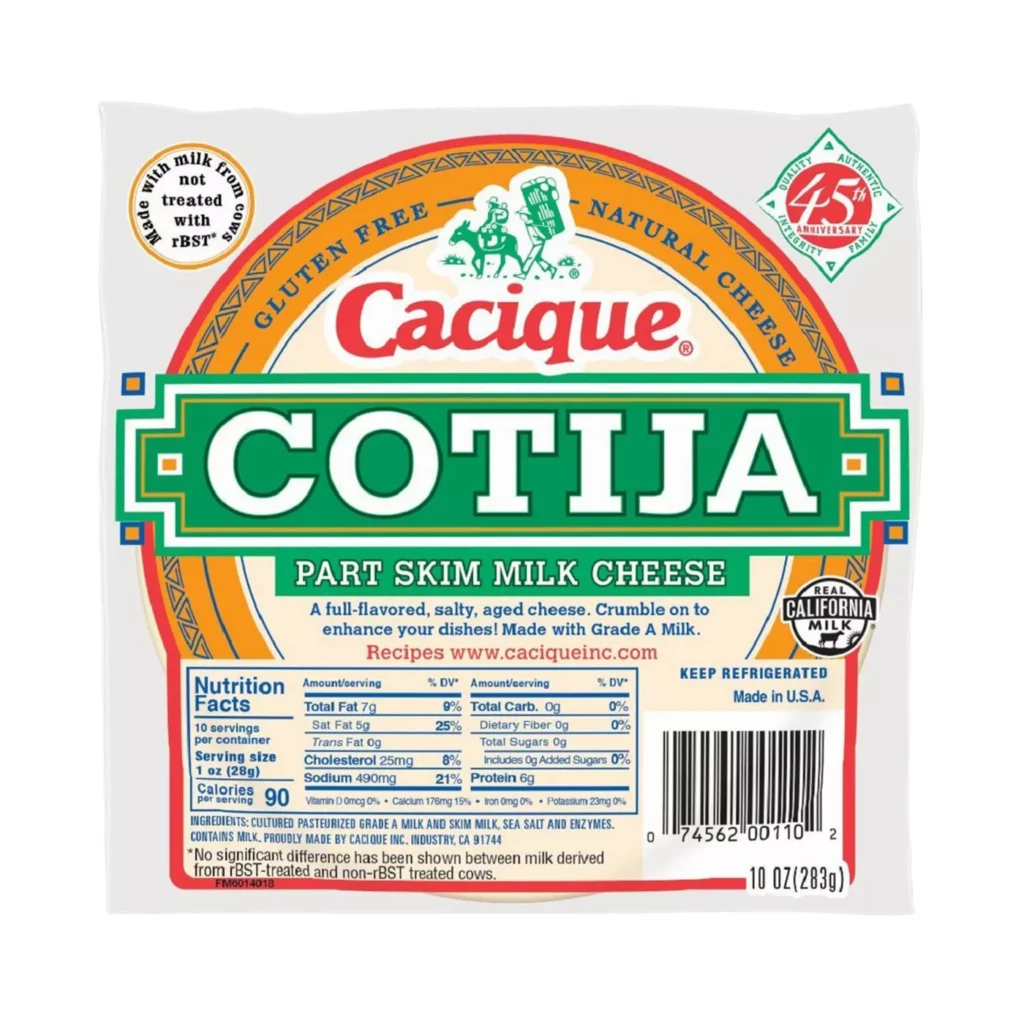 Cotija Cheese