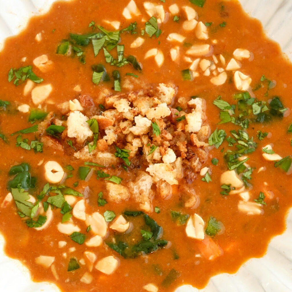 West African Peanut Soup 