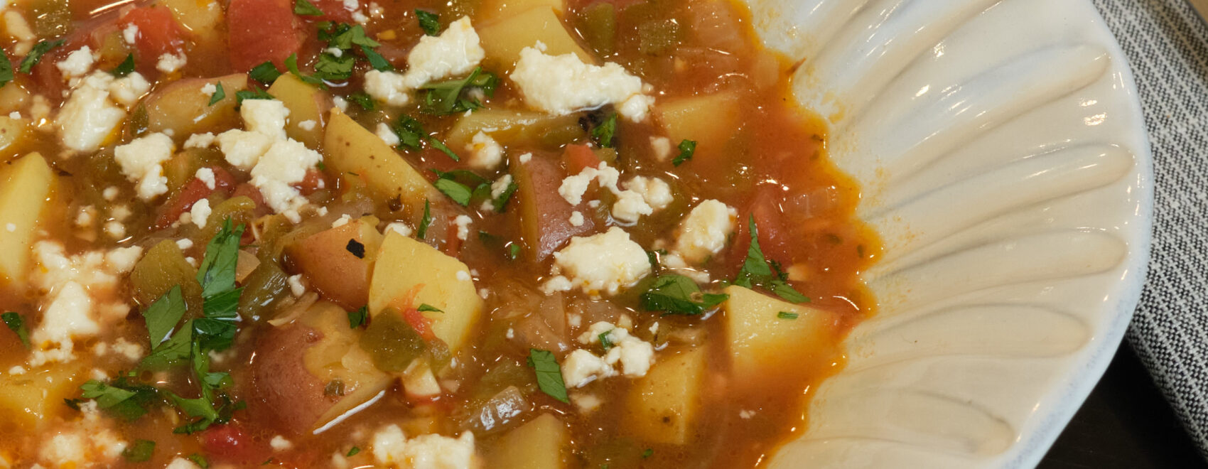 Spicy, Smoky Caldo De Queso (Sonoran Chile, Potato & Cheese Soup)