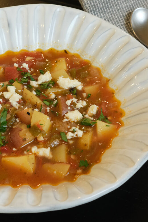 Spicy, Smoky Caldo De Queso (Sonoran Chile, Potato & Cheese Soup)